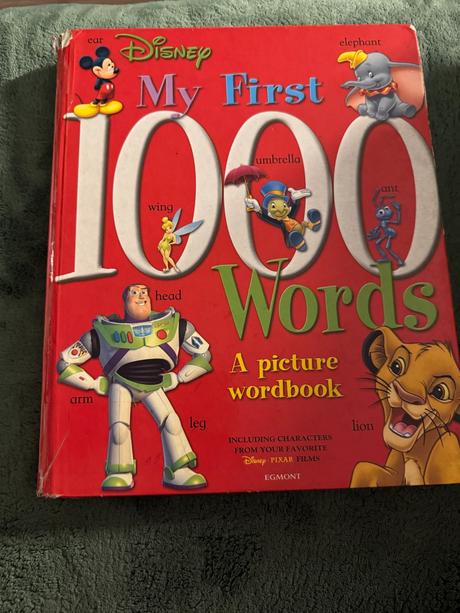 Walt disney. my first 1000 words, 