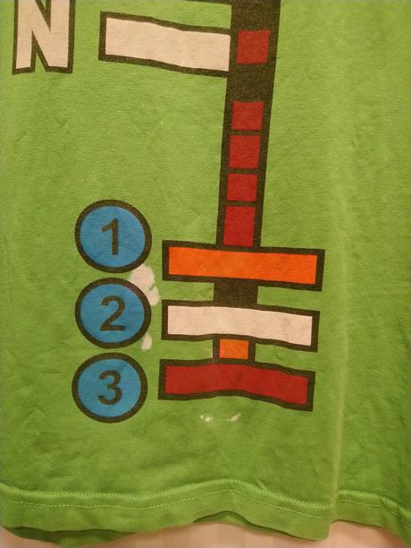 Dámsky farebný top s motívom, s, s