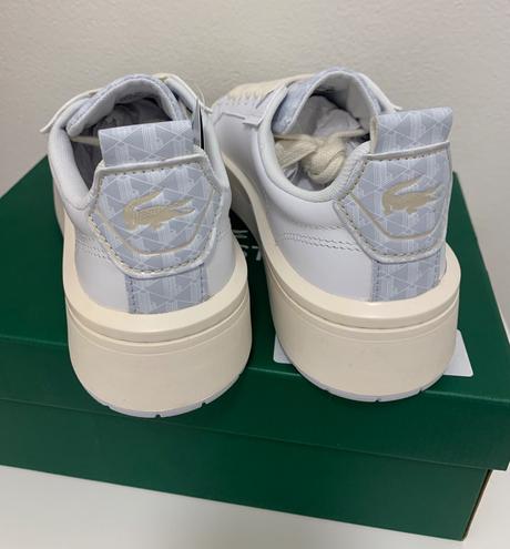 Nové kožené tenisky na platforme lacoste carnaby, lacoste,39