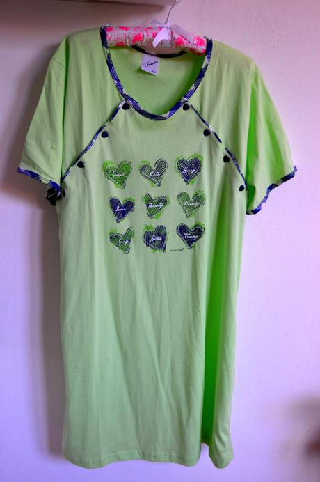 Kojenecká nočná košeľa so županom, vienetta secret,l - xxl