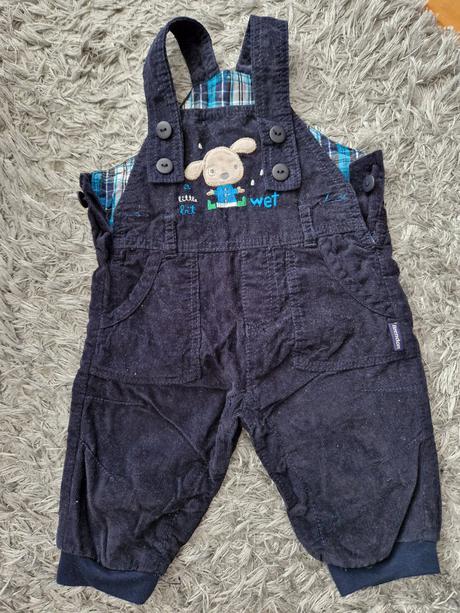 Menčestrové nohavice na traky brendon veľ. 68, brendon,68