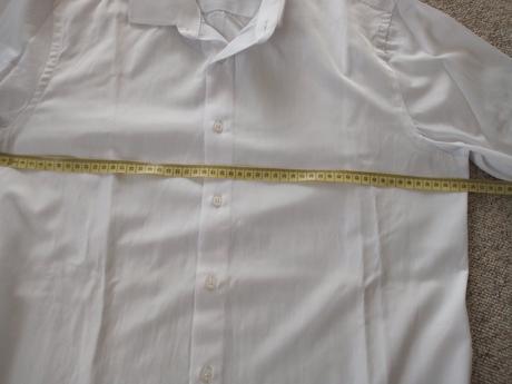 Pánska biela obleková košeľa, 41