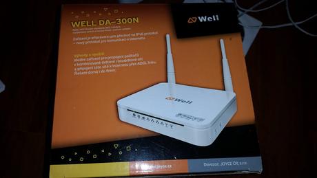 Wifi router well da-300n,
