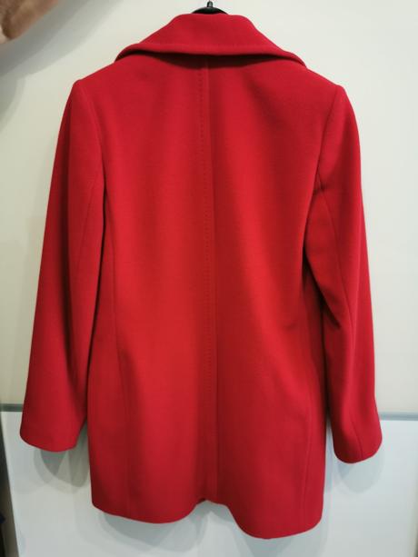 Dámsky vlnený kabát s prímesou kašmíru, 36