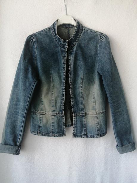 Riflová bundička zn. h&m, h&m,36