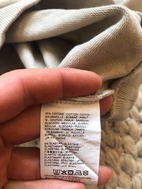 Bavlnená mikina, ovs,86 / 92