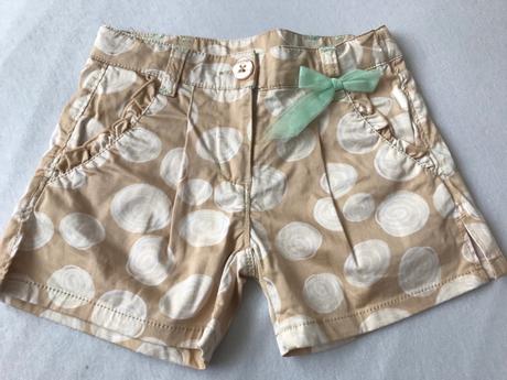 Elegantne bodkovane  znackove kratasy, primigi,104