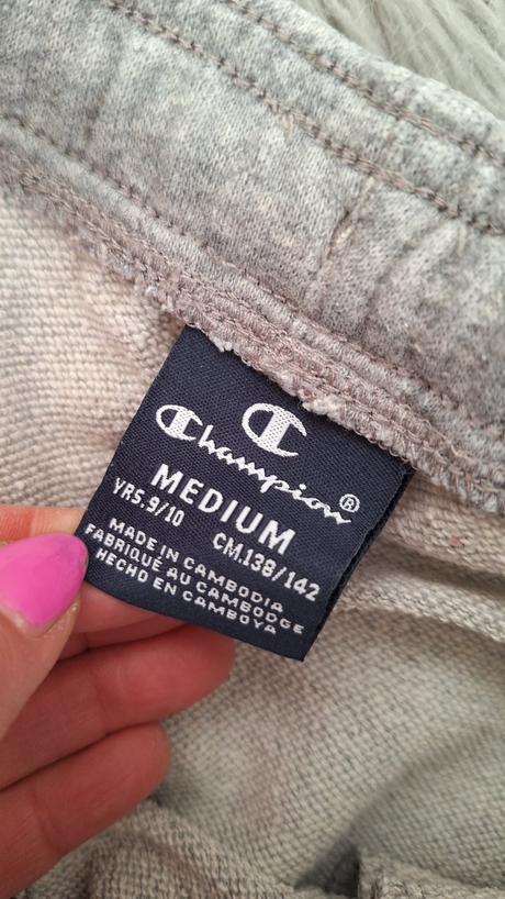 Tepláky na jeseň 9-10rokov, champion,140