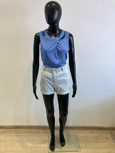 Dámske tričko modré (s), s