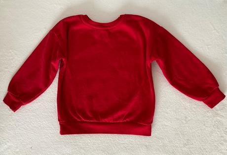 Vianočná mikina pre dievčatko, 110