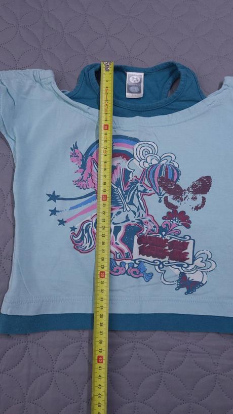 Zaujimave tricko v jednorozcom, c&a,128