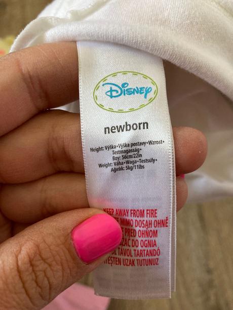 Krátke dupačky disney, disney,56