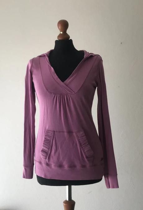 Štýlová fialová mikina, benetton,158