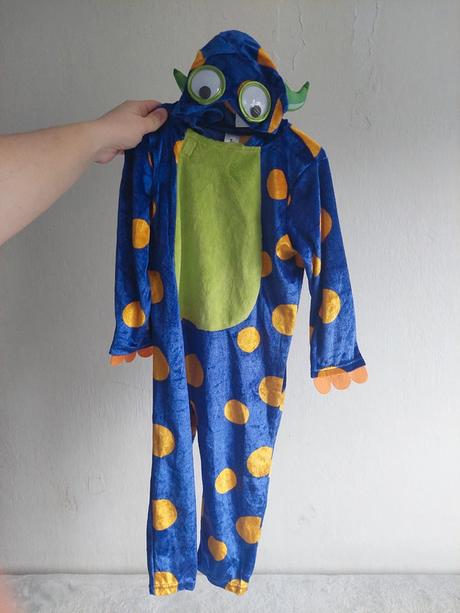 Strašidlo karnevalový kostým veľ.92-98,