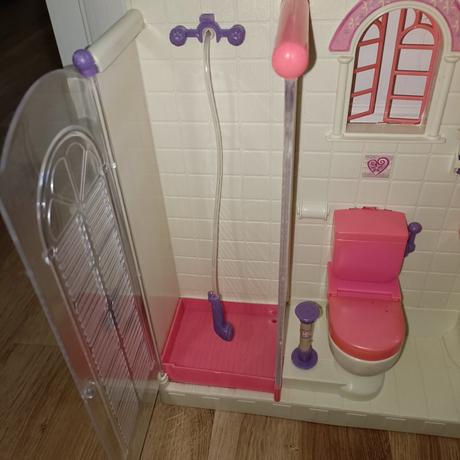 Vintage barbie kúpeľňa,