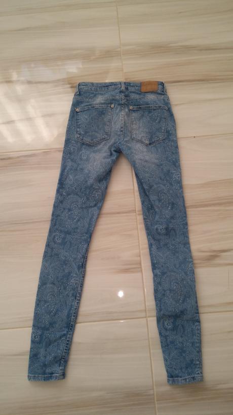 Dámske rifle slim ginatricot veľkosť 34, gina,xs