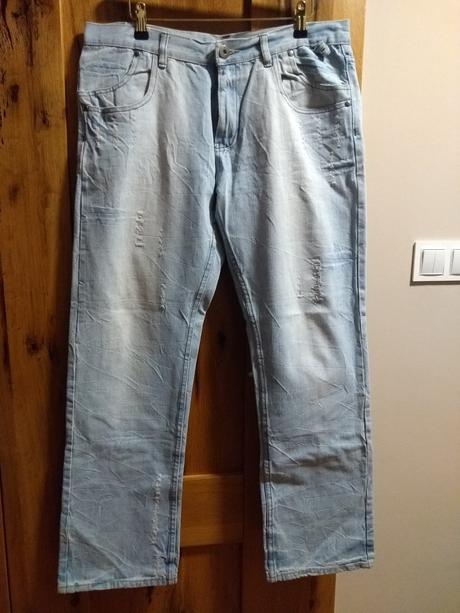 Denim - pánske rifle / nohavice, denim,36