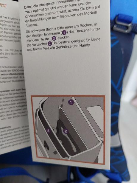 Školská taška (5-dielny set) mc neill ergo wild, 