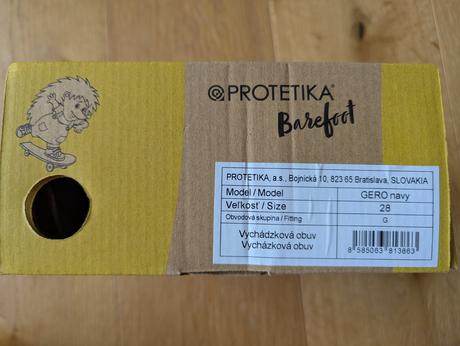 Zimne barefoot topanky protetika gero navy, protetika,28