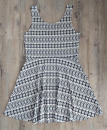 Vzorované šaty h&m, h&m,40