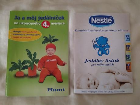 Knižky hami, nestlé, 