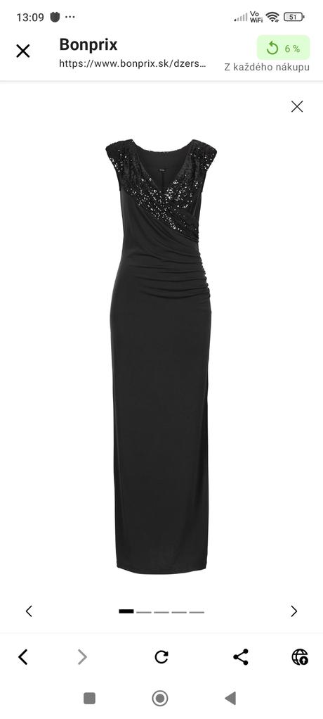 Šaty pekne tvarujúce postavu, bonprix,46
