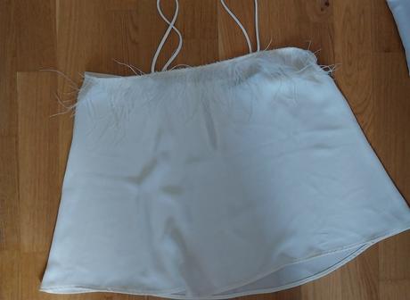 Smotanový top zn. zara, zara,s