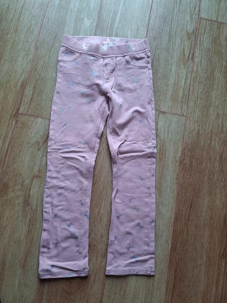 Nohavicové legíny zn.h&m 134 jednorožec, h&m,134