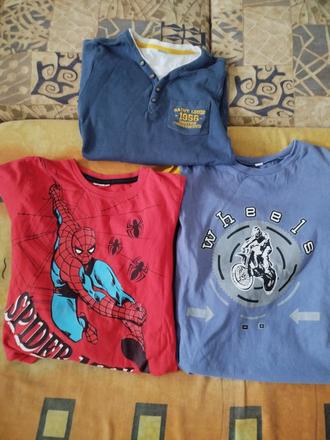 Tričká dlhý rukáv, amisu,128