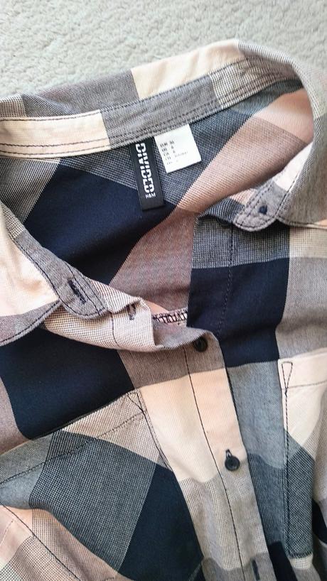 Bluzka / kosela z h&m, vel. 38 / m (oversized), h&m,38