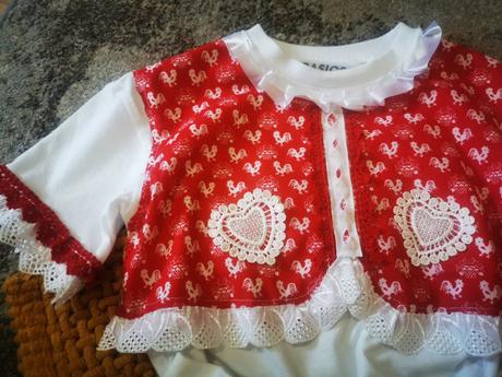 Kostým ľudový akt. modrý,