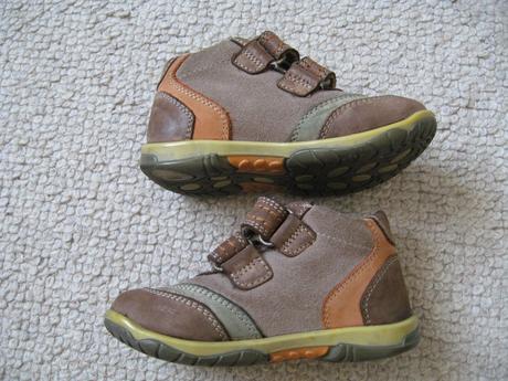 Kožené topánky, veľkosť 23, bären-schuhe,23