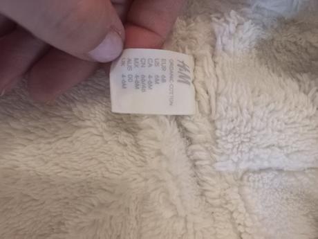 Zatepleny prechodny overal, h&m, 68, h&m,68