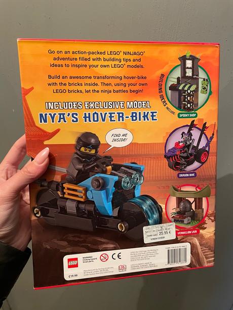 Kniha ninjago build your own adventure, 