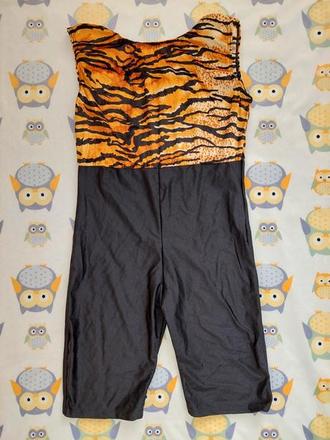 -leopard - tanečný dres/karnevalový kostým 140-158,