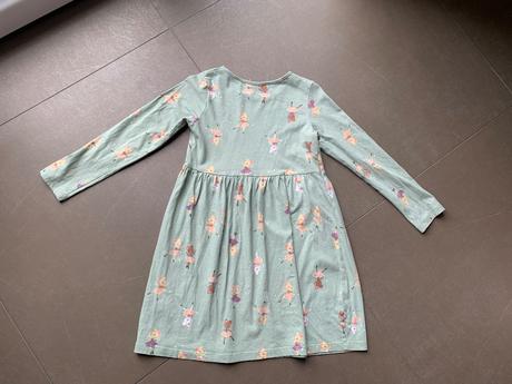 Šaty zn. h&m s potlačou, h&m,122