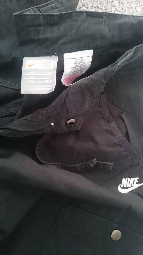 Sportove siroke nike cierne nohavice, nike,m