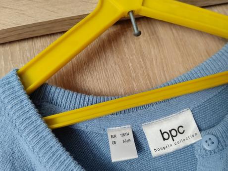 Modry svetrik 128/134, bonprix,128