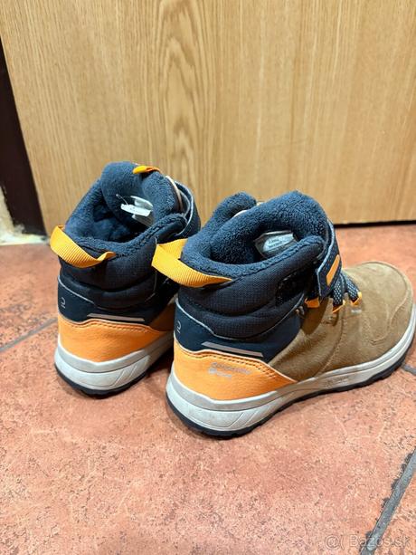 Zimne topanky decathlon 32 s membranou,kozene, decathlon,32