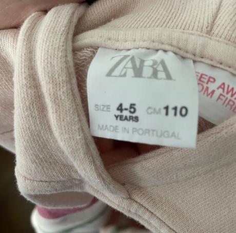 Oversized mikinove šaty, zara,110
