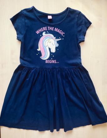 Šaty s jednorožcom, dopodopo,128