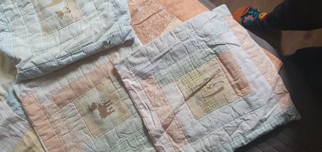 Prehoz, vankúš, zastena patchwork, šírka (cm): 120,dĺžka (cm): 120