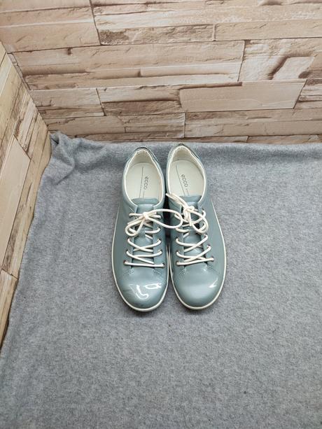 Ecco 38 - dámske kožené tenisky, ecco,38