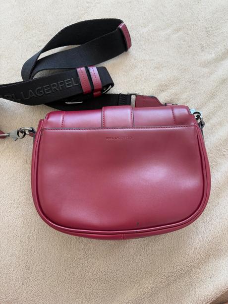 Bordova kabelka karl lagerfeld, karl lagerfeld