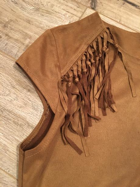 Hnede saty so strapcami, m