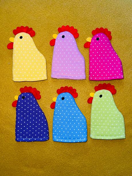 6 chňapiek na vajíčka, 