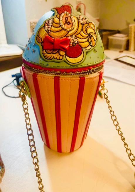 Cupcake muffin-kova kabelka,