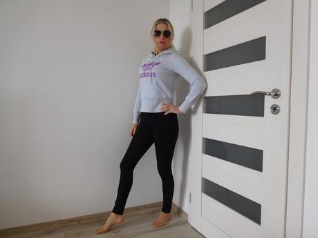 Mikinka + leginy bavlnené, 36, adidas,36