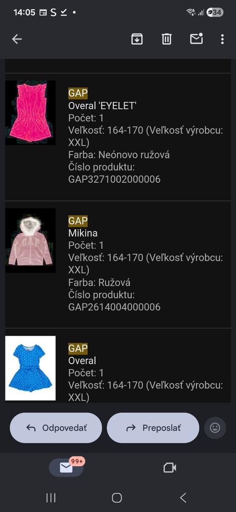 Zateplená mikina gap, gap,158