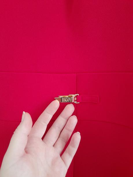 Červené šaty dkny, dkny,44